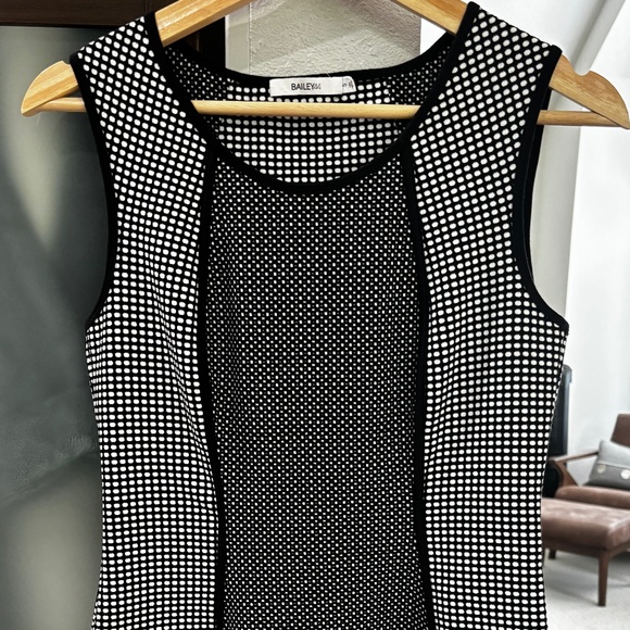 Bailey 44 "Diva Doll" Sheath Dress - Black/White S - Picture 5 of 8